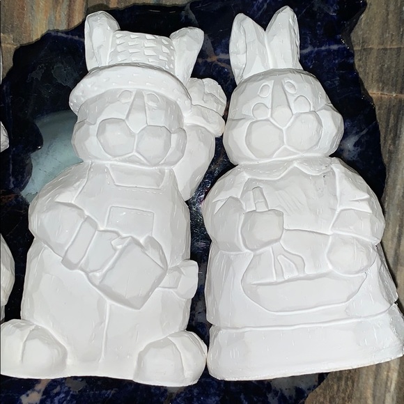 Plaster bunnies for painting craft - Picture 3 of 7